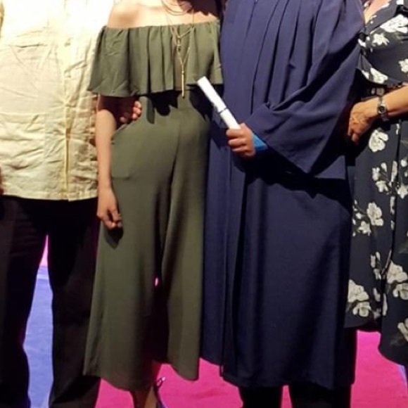 Green Jumpsuit - Picture 2 of 2